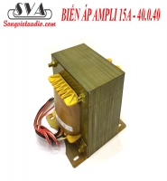 BIẾN ÁP AMPLI 15A 40.0.40 V ( HẾT HÀNG )