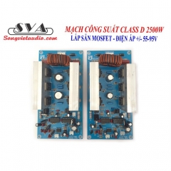 NEW !!! CÔNG SUẤT CLASS D 2500W - CÓ NHÔM