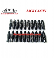 Jack canon XLR chân đồng nhập khẩu chất lượng -CẶP ( HẾT HÀNG)