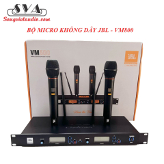 BỘ MICRO KARAOKE KHÔNG DÂY JBL VM500