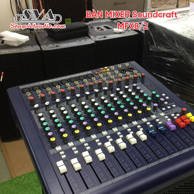 Mixer Soundcraft MFX 8/2