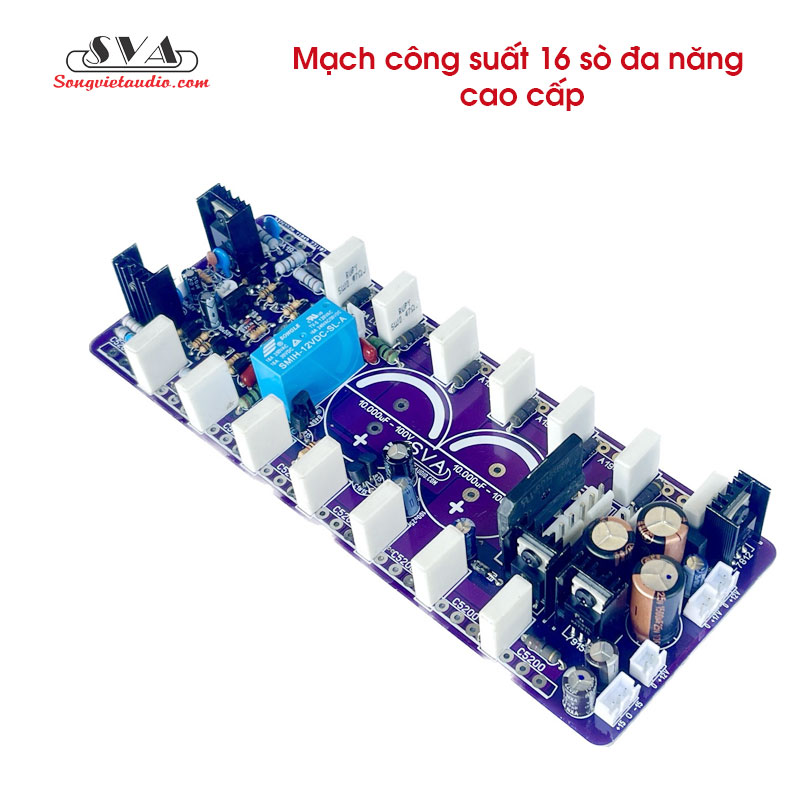 mạch công suất 16 sò