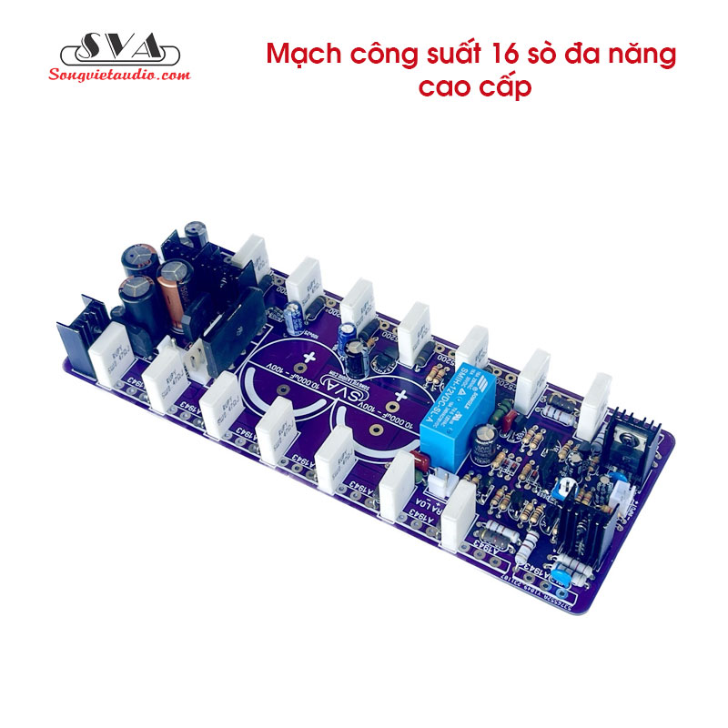 Mạch công suất 16 sò đa năng cao cấp