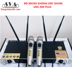 BỘ MICRO KHÔNG DÂY SHURE URX-989 PLUS