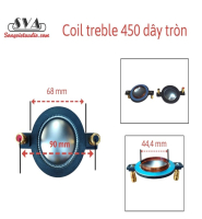 COIL TREBLE 450 PA - DÂY TRÒN - 1 CÁI