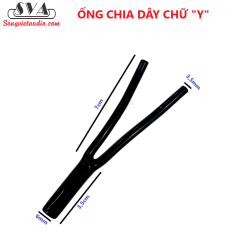 Ổng chia dây chữ Y phi 6mm, dụng cụ tự gia công chia dây tín hiệu