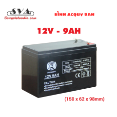 BÌNH ACQUY 12V - 9AH DÀNH CHO LOA KÉO BÌNH ACQUY 12V - 9AH DÀNH CHO LOA KÉO