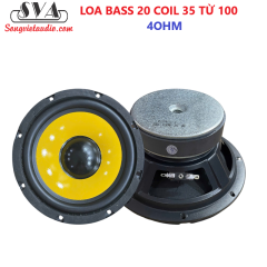 LOA BASS 20 COIL 35 TỪ 100 - 4OHM - CẶP