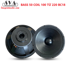 CỦ LOA BASS 50 COIL 100 TỪ 220 - BC18 ( 1 CÁI)