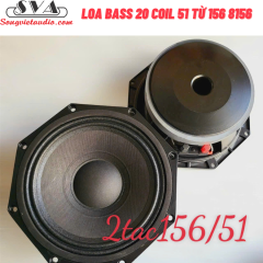 Củ loa bass 20 coil 50 Từ 156 mã 8156 - 8ohm - cái