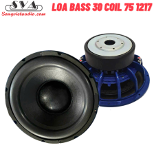 Củ loa bass 30 coil 75 2 mã 1217BL - chuyên sub - CÁI