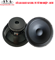 CỦ LOA BASS 40 COIL 75 TỪ 190 VIỀN CONG , HÀNG NHẬP BC15