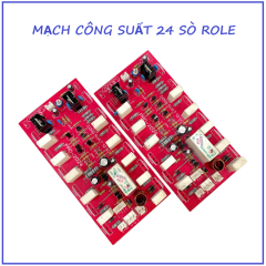 MẠCH CÔNG SUẤT MAIN POWER ĐỎ - 24 SÒ CÓ RƠLE