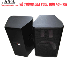 VỎ THÙNG LOA FULL ĐƠN 40 715