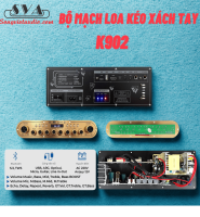 BỘ MẠCH LOA KÉO XÁCH TAY K902 90W 2 KÊNH