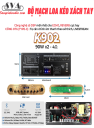 BỘ MẠCH LOA KÉO XÁCH TAY K902 90W 2 KÊNH