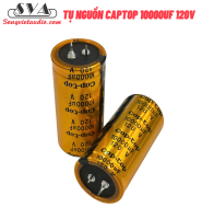 TỤ LỌC NGUỒN CAPTOP 120V 10.000UF - VÀNG - 1CON