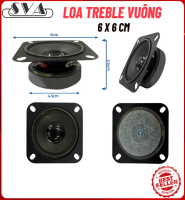 CỦ LOA TREBLE VUÔNG tặng kèm tụ - CẶP 6x6cm