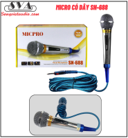 MICRO CÓ DÂY MICPRO SN-688 - CHÍNH HÃNG