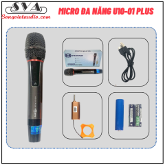 MICRO KHÔNG DÂY ĐA NĂNG CAO CẤP U10-01 PLUS