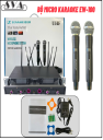 BỘ MICRO KARAOKE KHÔNG DÂY SENNHEISER UHF EW100