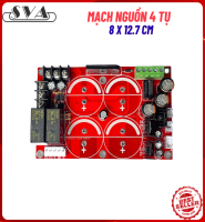 MẠCH NGUỒN 4 TỤ PHÍP THỦY TINH 2 LỚP 8x12.8cm