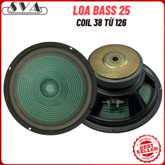 LOA BASS 25 COIL 38 TỪ 126 - CẶP - MỚI