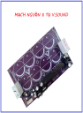 MẠCH NGUỒN 8 TỤ V.SOUND KÈM DÂY