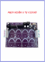 MẠCH NGUỒN 8 TỤ V.SOUND KÈM DÂY