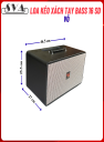 VỎ THÙNG LOA KÉO XÁCH TAY 2 BASS 16 SD