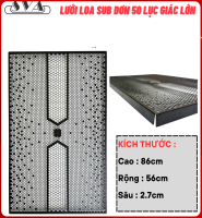 TẤM LƯỚI THÙNG LOA SUB 50 LỤC GIÁC LỚN