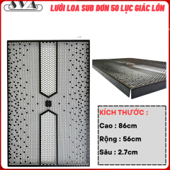 TẤM LƯỚI THÙNG LOA SUB 50 LỤC GIÁC LỚN
