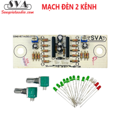 MẠCH ĐÈN 2 CÓ IC KÊNH KÈM LED