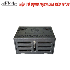 Hộp tủ đựng mạch loa kéo 19*38 có chén mic