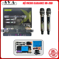 MICRO KHÔNG DÂY KARAOKE SHURE UR-39D