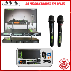 MICRO KHÔNG DÂY KARAOKE SHURE KMC-9 PLUS