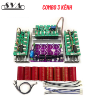 COMBO 3 KÊNH - 36 SÒ (CS-12-ROLE), NGUỒN 8 TỤ, NHÔM, SÒ TT, TỤ 100V GSW - RÁP (TẶNG DÂY)