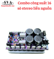 COMBO CÔNG SUẤT 16 SÒ STEREO LIỀN NGUỒN - RÁP