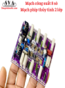 MẠCH CÔNG SUẤT 8 SÒ NEW 2024 - MẠCH PHÍP THUỶ TINH 2 LỚP