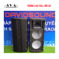 VỎ THÙNG LOA FULL ĐÔI 20-02