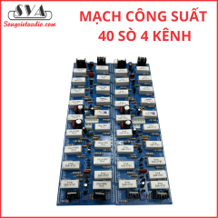 MẠCH CÔNG SUẤT 40 SÒ 4 KÊNH V.SOUND