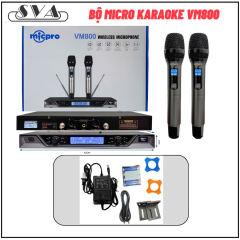 BỘ MICRO KARAOKE KHÔNG DÂY JBL VM800