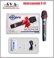 Micro Karaoke Ô tô Bắt sóng FM Micpro A6