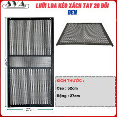 TẤM LƯỚI THÙNG LOA, LƯỚI LOA KÉO XÁCH TAY 20 ĐÔI (27X52 MM)