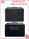 VỎ THÙNG LOA KÉO XÁCH TAY 2 BASS 20 SD