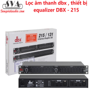 Lọc âm thanh dbx 215 thiết bị equalizer DBX