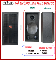 VỎ THÙNG LOA FULL ĐƠN 20