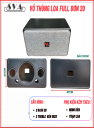 VỎ THÙNG LOA FULL ĐƠN 20 NGANG