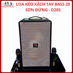 LOA KÉO XÁCH TAY 2 BASS 20 - SƠN ĐỨNG - D20S