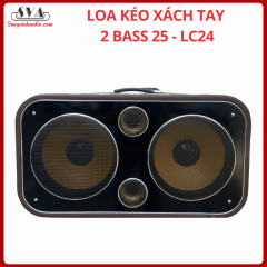 LOA KÉO XÁCH TAY 2 BASS 25 - LC24